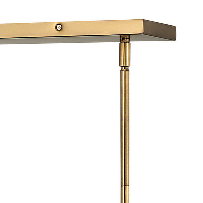 Kameliya 12 - Light Kitchen Island Pendant, Heritage Brass