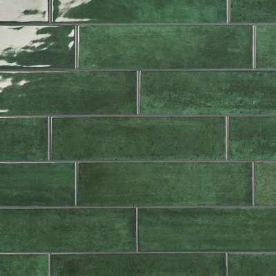 Rivella 3.98 In. X 15.94 In. Glossy Ceramic Subway Wall Tile (16.72 Sq. Ft. / Case)