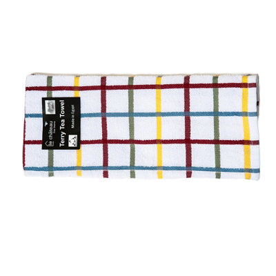 Terry Stripe Jacquard Kitchen Towel