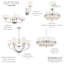 Luminaire suspendu 4 lumières DEL
