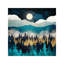 Evening Mist - Wrapped Canvas Painting-1309966019