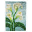 Drapeau de jardin à 2 côtés arum lilly par judith yates-16654667
