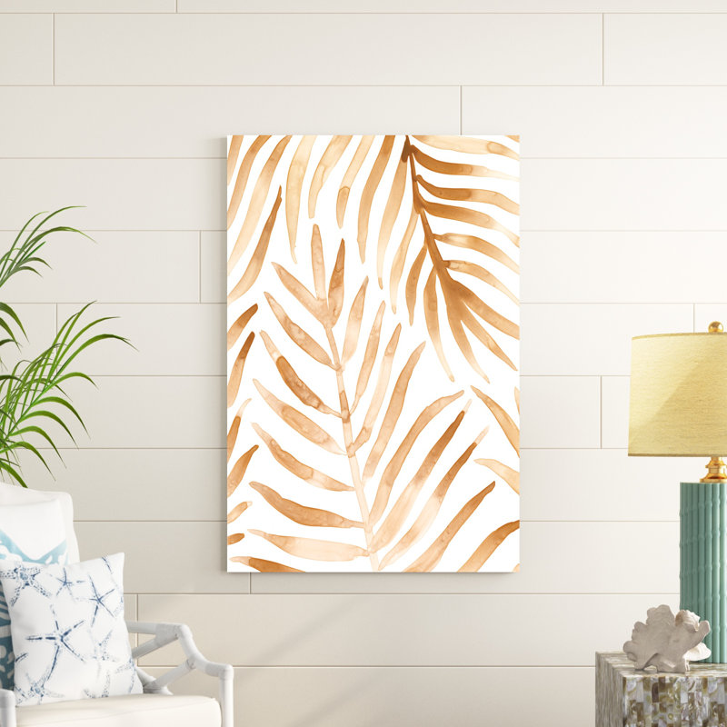 Rattan Leaves II, H 48 po x l 32 po x P 1 po