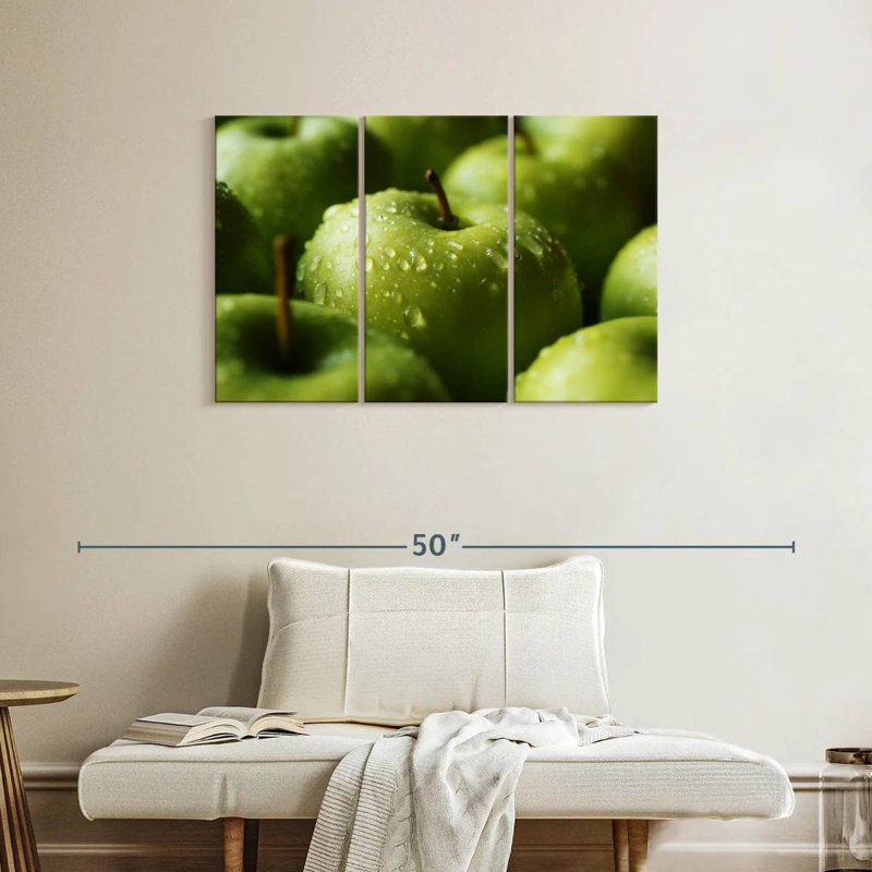Yarlin Granny Smith Apples, 24" H x 38" W