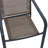 35" Square Outdoor Dining Set with Stackable Chairs-585535091