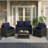 Outdoor 6.5" Thick Deep Seating Cushion Set Water-Resistant & Fade-Resistant Patio Chair Cushions-1196811639