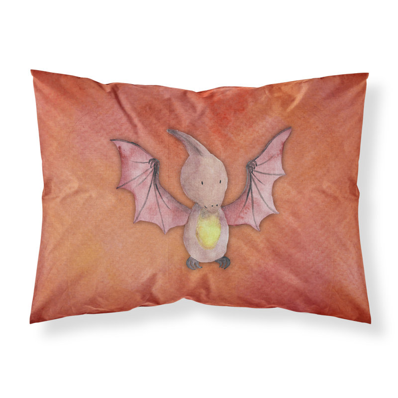 Taie d’oreiller aquarelle pterodactyl