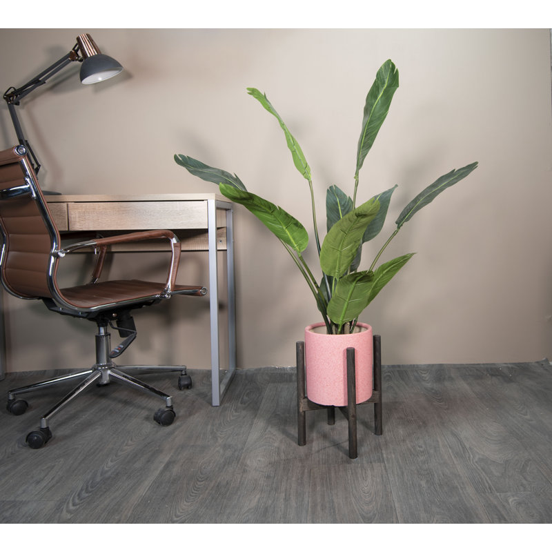 Kulick Ceramic Pot Planter, Ebony