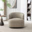 Fauteuil demi-tonneau pivotant de 32 po Tybias-715536407
