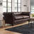 Emmalyn 90 " Faux Leather Sofa