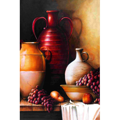 " Jugs And Fruit "