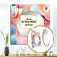 Rose Fusion Abstractions In Motion - Décoration murale moderne Mid-Century-100991354