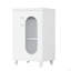 Meuble-lavabo de 20 po avec lavabo, meuble-lavabo avec tablette à deux niveaux, tablette réglable
