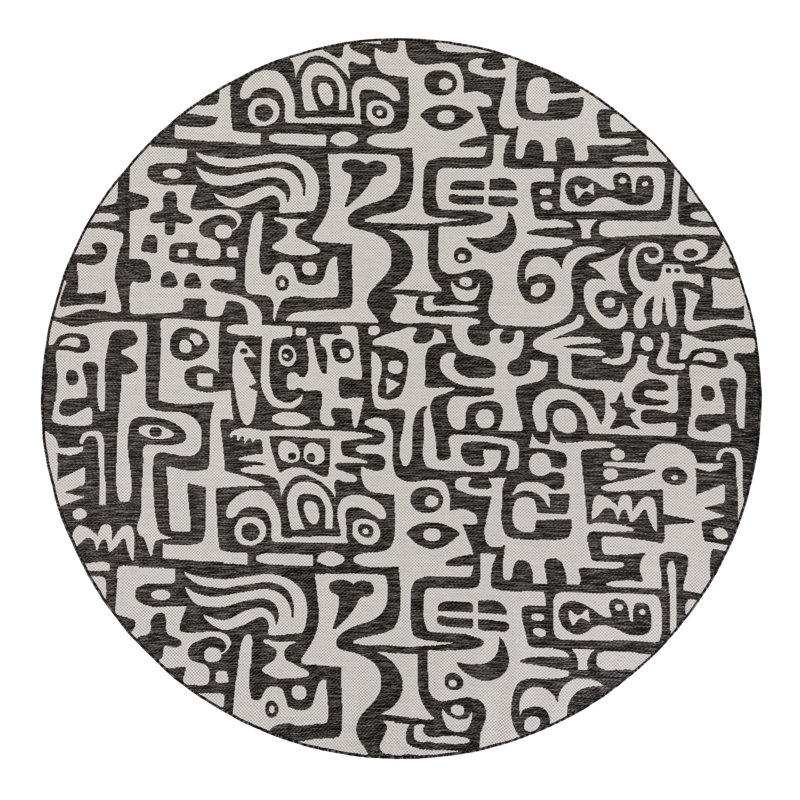 Lyric Hower Indoor/Outdoor Area Rug, Round 10'