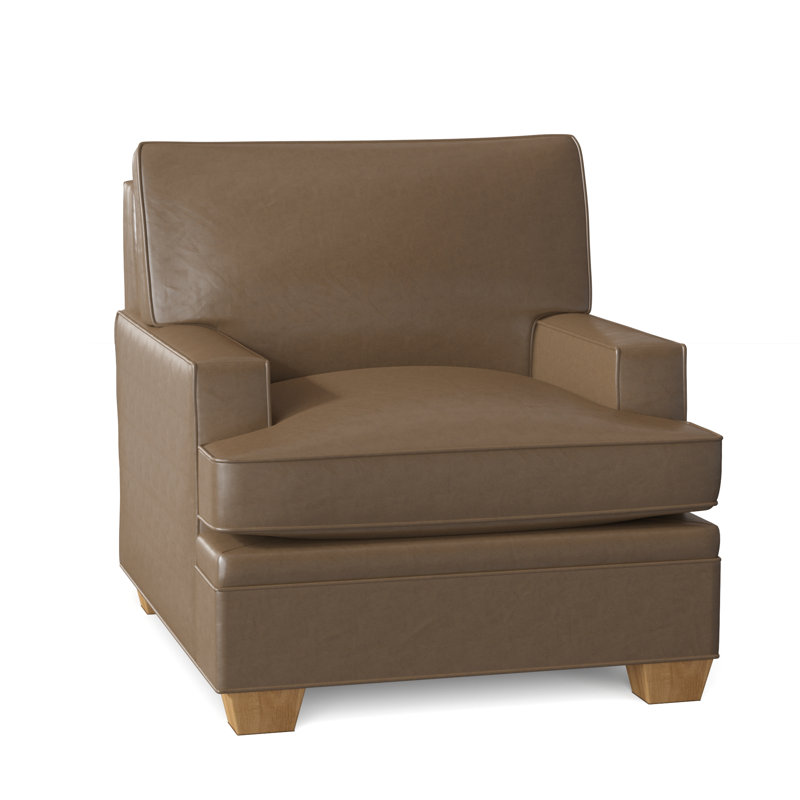 Fauteuil à coussins bas 35 po Columbia, Écorce Grayson
