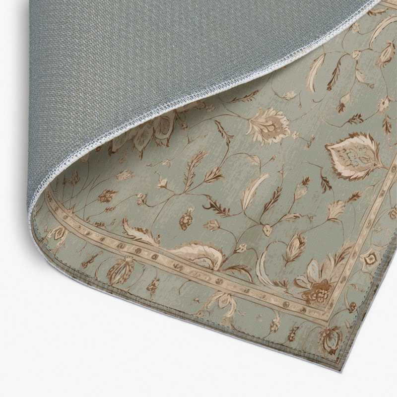 Tapis gris d'intérieur et d'extérieur Tabriz, Rectangulaire 2 pi x 3 pi