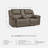 Tenielle Reclining Loveseat With Console