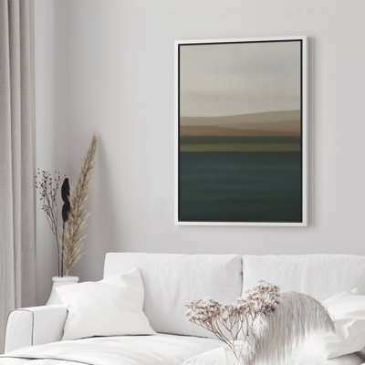 Framed Canvas Wall Art Abstract Painting Print for Modern Home Decor