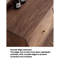 Armoire de rangement pour chaussures 19 paires en bois massif
