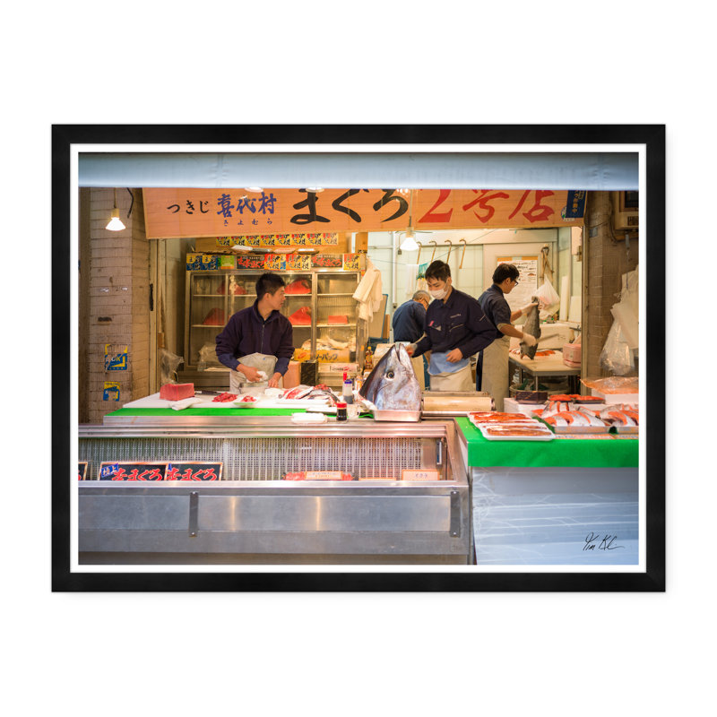 Fish Market II par Tim Klein - Photographie avec cadre