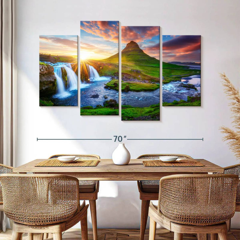 Paysage Alvord Kirkjufellsfoss, H 42 po x l 68 po
