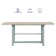 Inetta Extendable Wood Counter Table