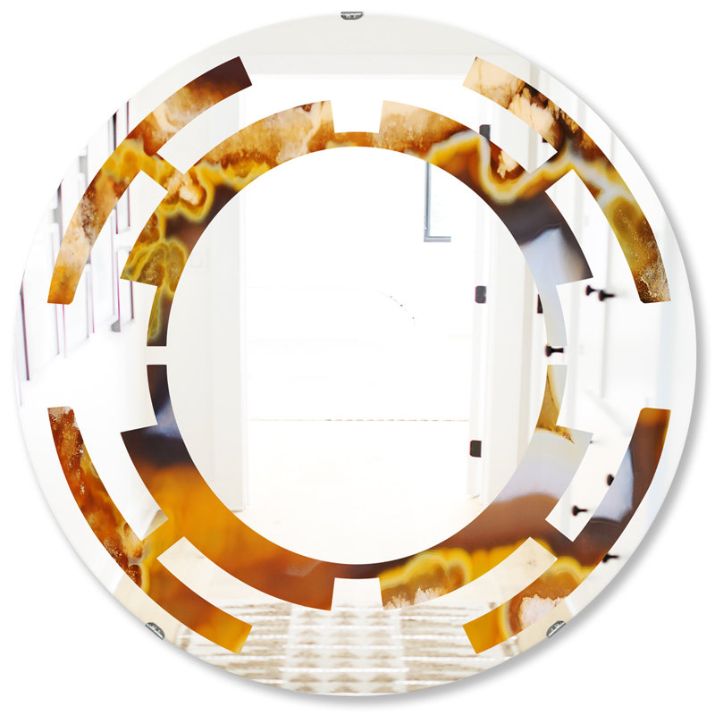 Miroir mural Agate Space Rustic, H 31,5 po x l po