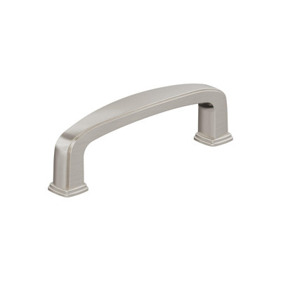 Franklin 3 inch (76mm) Center-to-Center Satin Nickel Cabinet Pull - 25 Pack