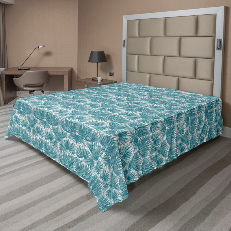 Drap-housse Ambesonne, Drap plat pour très grand lit californien