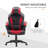 Comfortable Ergonomic Office Chair with Advanced Massage and Heating Functions