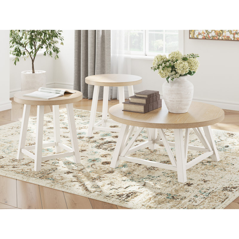 Ensemble de 3 tables Fawndell