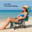 2-pack Folding Beach Chair with Headrest-113442844