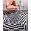 Tapis ivoire en polyester délavé à la machine Apollo-70502118