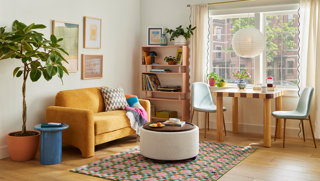 Dorm living and dining room 