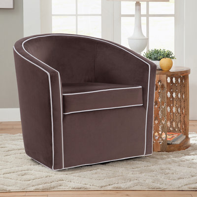 Chaise pivotante polyvalente Kendall pour des espaces de vie élégants et confortables