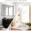 Miroir mural de salle de bain 30x40 pouces