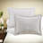 Ultra Plush Faux Fur Bedding Sets, Down Alternative Comforter With Chevron Pattern, Ivory, Full/queen