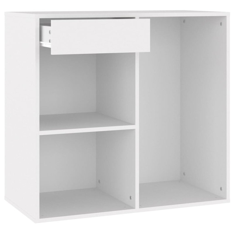 Organisateur de placard avec tablettes vidaXL, Blanc
