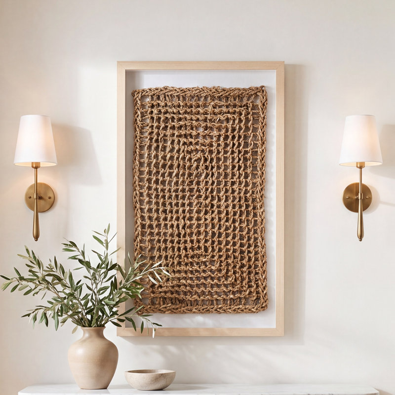 Farmhouse Abstract Wall Decor on Solid Wood, 30" H x 18" W x 2" D
