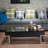 Calmam Black High Gloss & Chrome Finish Coffee Table W/ Lift Top-124922075