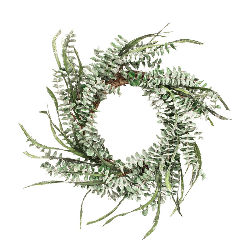 Faux Eucalyptus 24'' Wreath