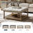 Terren 33.25"W Tufted Square Cocktail Ottoman with Storage Shelf-1799967221