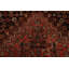 Tapis traditionnel géométrique rouge