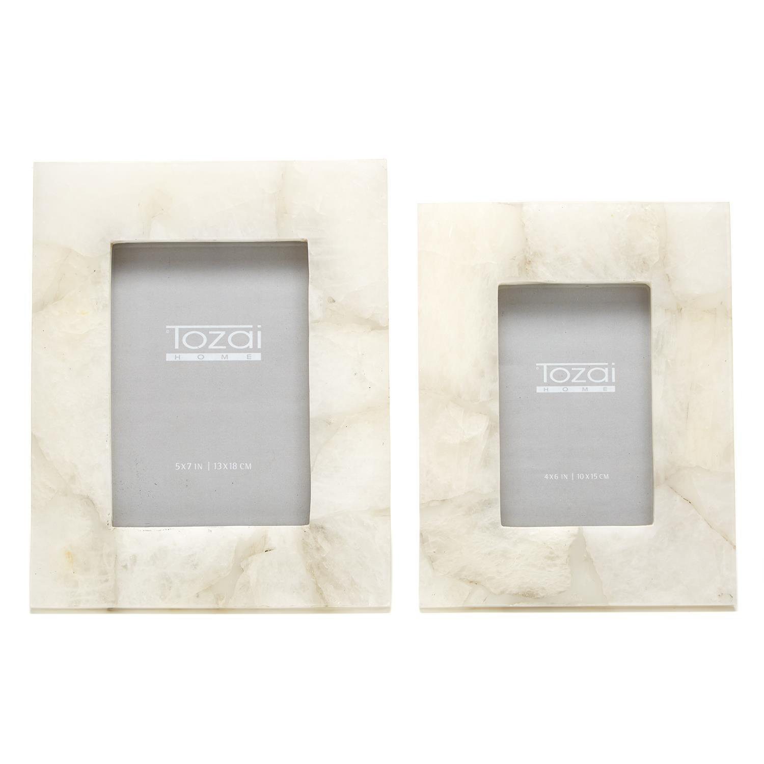 Tozai 2 Piece Quartz Picture Frame Set & Reviews | Wayfair