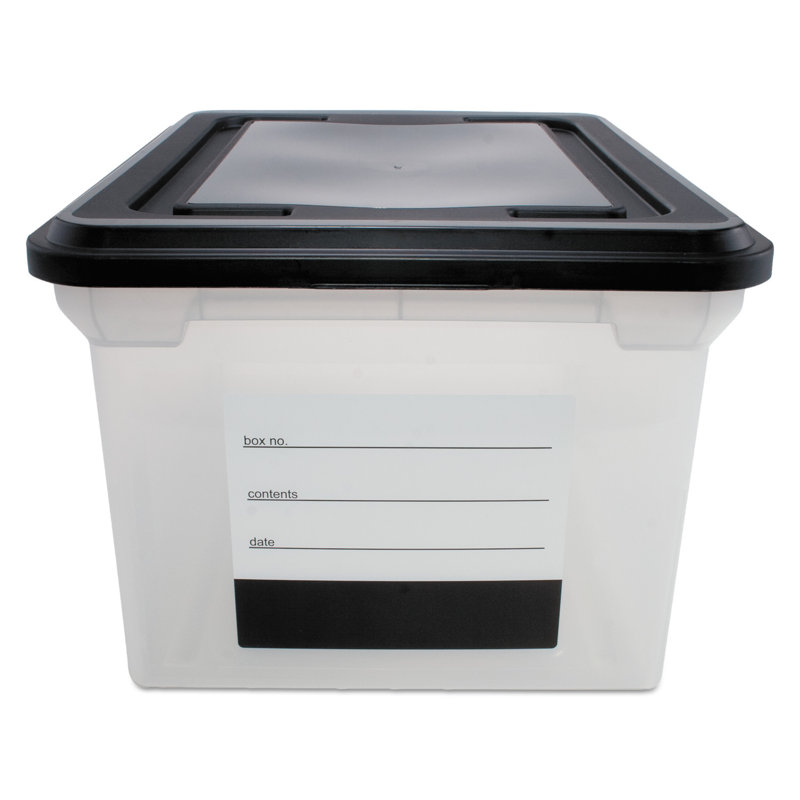 File Tote with Contents Label