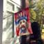 Drapeau patriotique de la maison américaine-112698732