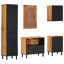 Frame Mounted Bathroom Cabinet