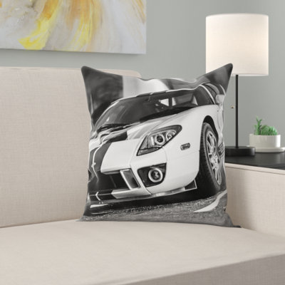 Microsuede Throw Pillow
