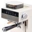 Espresso Coffee Machine with Integrated Coffee Grinder and Milk Frother