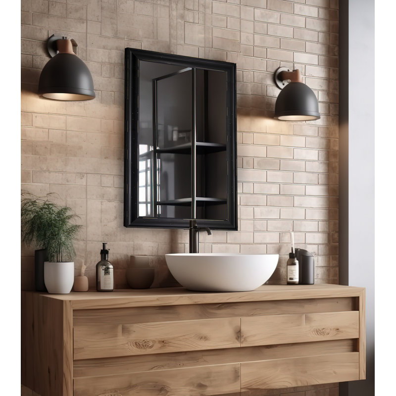 Malila Modern & Contemporary Bathroom/Vanity Mirror, 36" H x 24" W